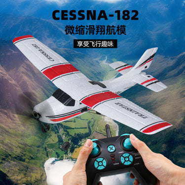 2.4GHz RC Thermocol Cessna 182 Airplane Model